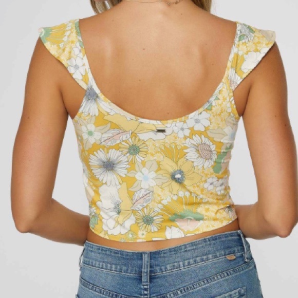 O’Neill Andy Floral Crop Top - Picture 4 of 13